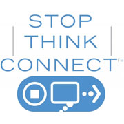 Stop, think, connect campaign logo